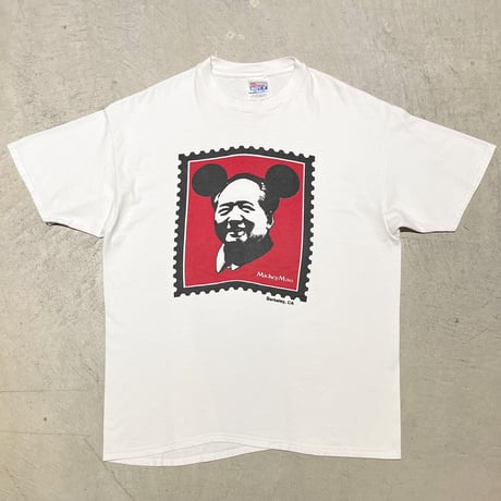 1990's〜 Hanes Mickey Mao Printed Tee