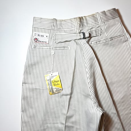 1960's L.C.ISAACS&CO.INC. Cotton Trousers Deadstock