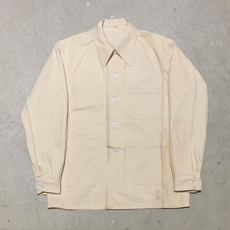 1940's〜 Frnench Military Hospital Jacket Deadstock