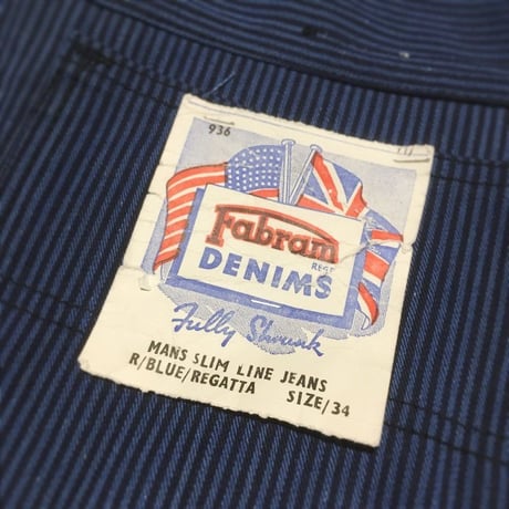1950's Fabram BRAND Cotton Trousers