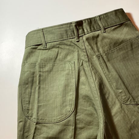 1940's USMC P-41 Herringbone Trousers Deadstock