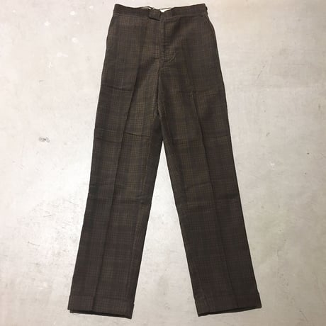 1960's Unknown Corduroy Tapered Pants Deadstock