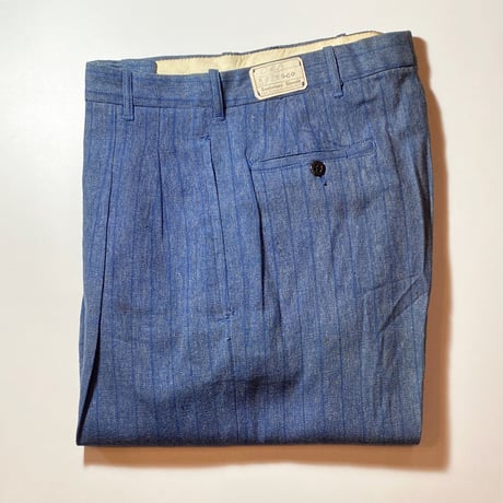 1940's〜 Unknown Cotton Trousers Deadstock