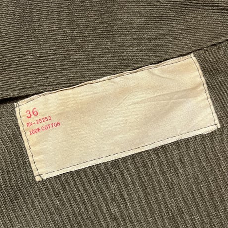 1950〜60's PACIFIC OVERALL Co. Whipcord Jacket
