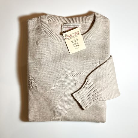 1980's LOAD JEFF Cotton Sweater Deadstock