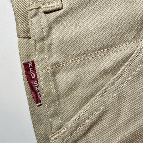 1960's RED SNAP Tapered Pants Deadstock