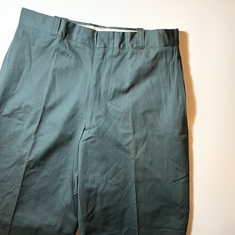 1960's US.ARMY Chino Trousers SPRUCE GREEN Deadstock