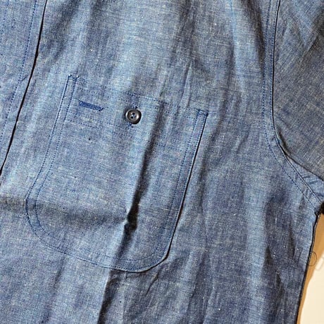 1950's Cash Saver Chambray L/S Shirt Deadstock