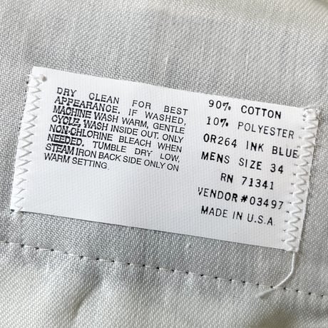 1980's L.L.Bean Corduroy Trousers Deadstock