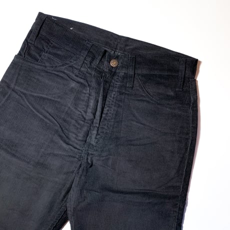 1960's〜 Levi's 518 Black Corduroy Pants Deadstock