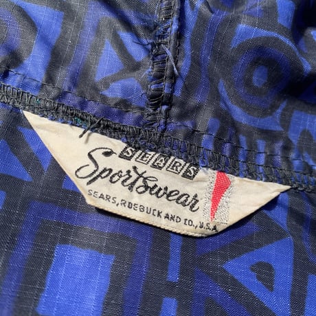 1960's Sears Nylon Anorak Parka