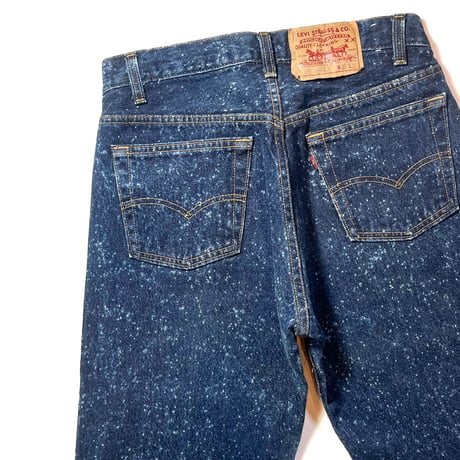 1980's Levi's 501 Galactic Washed Denim Pants