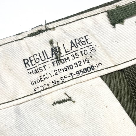 1950's US.ARMY M-51 Field Trousers Deadstock