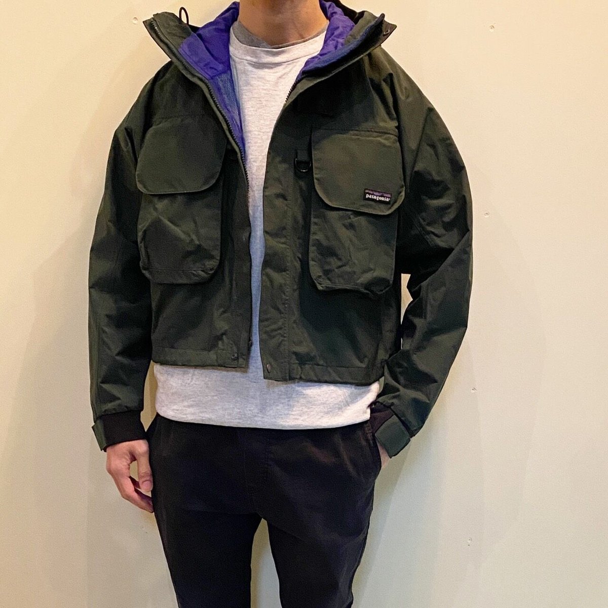 1990's Patagonia SST Nylon Fishing Jacket | Unwave 1990's Patagonia SST Nylon Fishing Jacket | Unwave