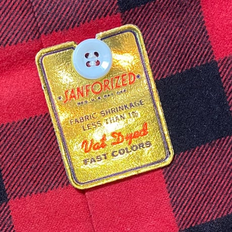 1950's CLADRITE Flannel L/S Shirt Deadstock