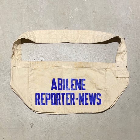 1960's Unknown Newspaper Bag
