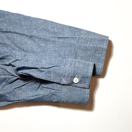 1970's DEE CEE Chambray L/S Shirt Deadstock
