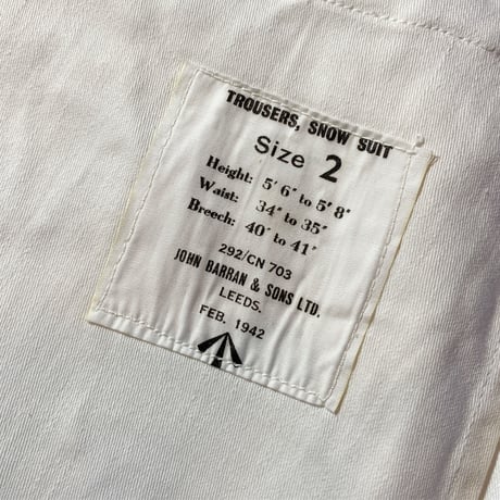 1940's British Army SAS Over Trousers Deadstock
