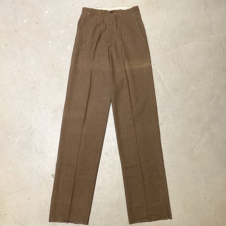 1940〜50's MAXWELL CO. Cotton Trousers Deadstock