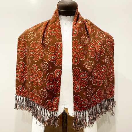 1950's〜 Unknown Rayon Scarf