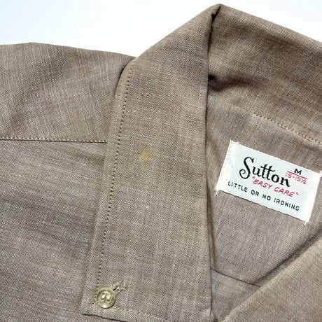 1960's Sutton S/S Shirt Deadstock