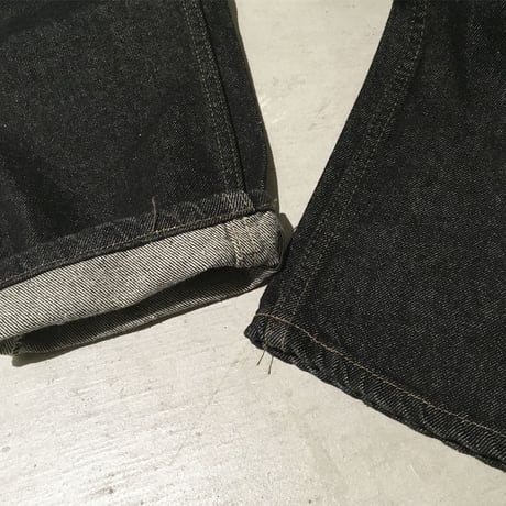 1990's Levi's 550 Black Denim Pants Deadstock