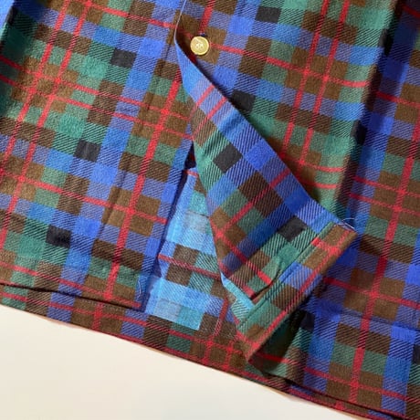 1960's PILGRIM Flannel L/S Shirt Deadstock