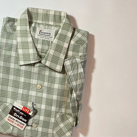 1960's CAMPUS S/S Shirt Deadstock