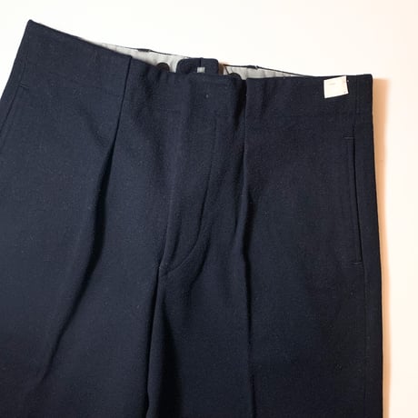 1950's Swedish Military Wool Trousers Deadstock