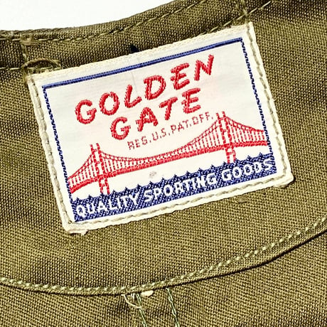 1950〜60's GOLDEN GATE Hunting Vest