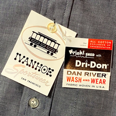 1960's IVANHOE L/S Shirt Deadstock