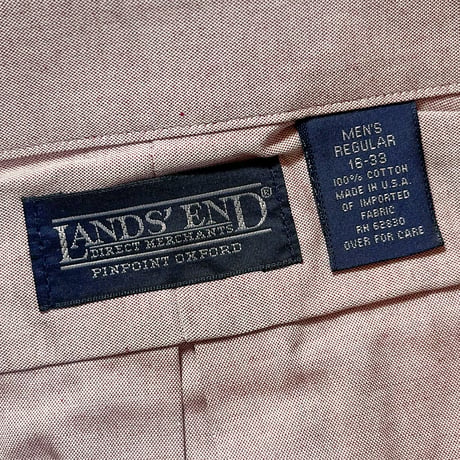 1990's LANDS' END L/S Shirt Deadstock