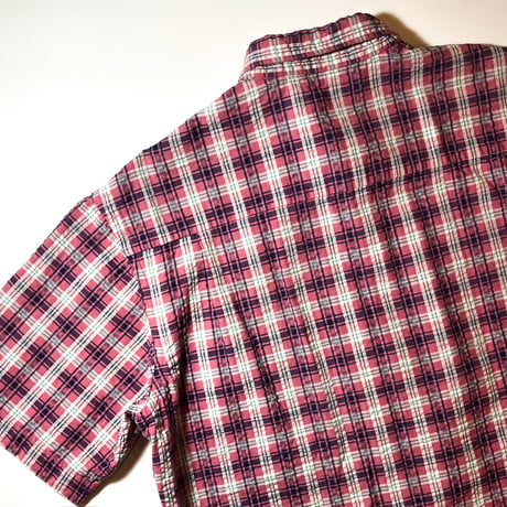 1980's L.L.Bean Seersucker S/S Shirt