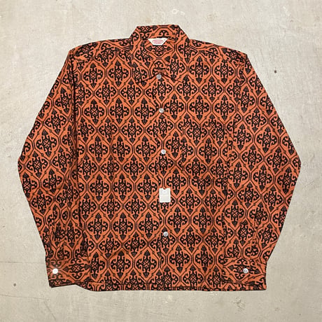 1960's SPORTSWEAR Flannel L/S Shirt Deadstock