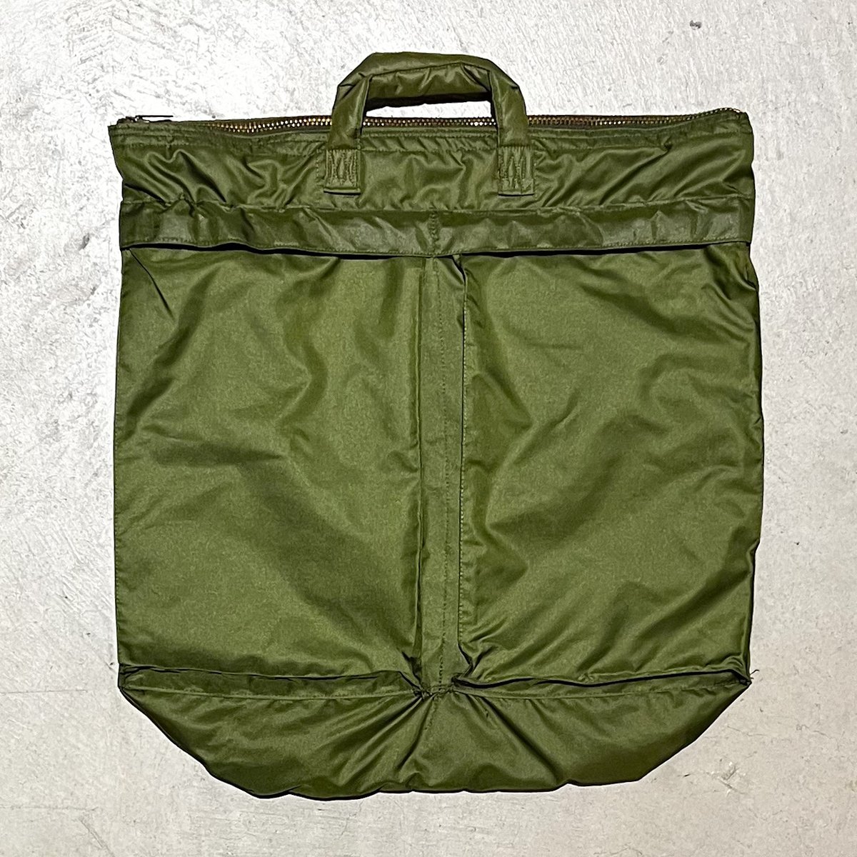 ビンテージ1970's U.S.COAST GUARDヘルメットバッグパッチ付 1970's