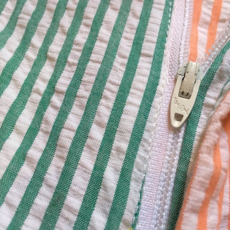 1980's NEW REPUBLIC Crazy Pattern Seersucker Short Pants