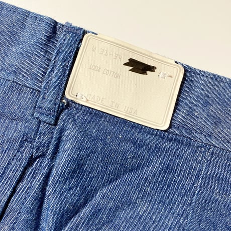 1970's〜 Unknown Chambray Trousers