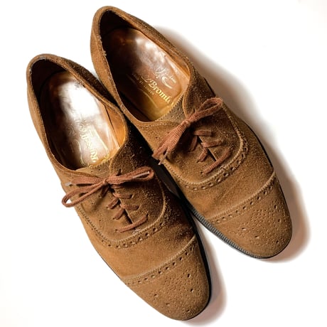 1970's〜 Russell&Bromley Brown Suede Shoes