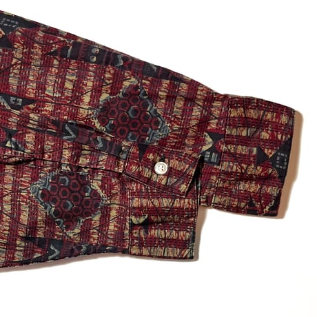 1960's ARROW Batik L/S Shirt