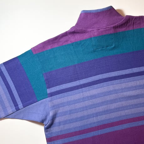 1980's THATCHER&CROSS Rugger L/S Tee Deadstock