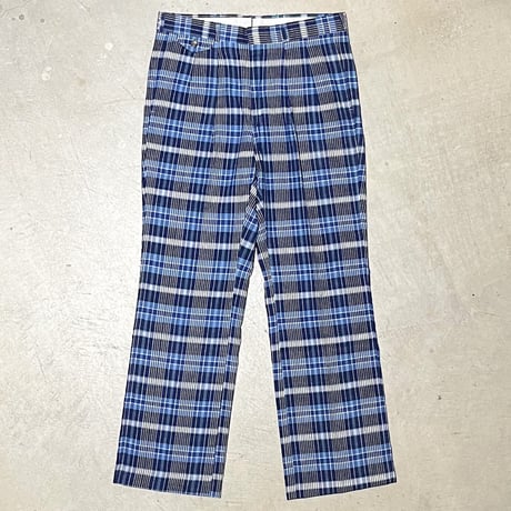 1970〜80's Jos.A.Bank Indian Madras Trousers