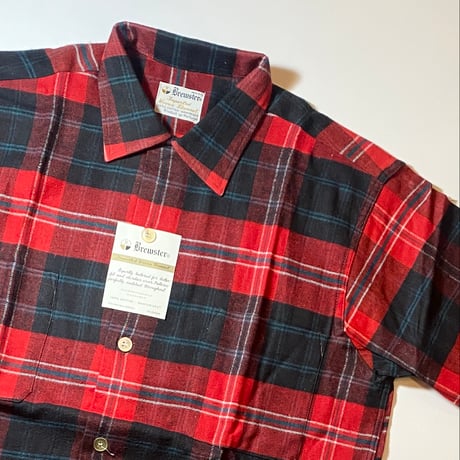1960's Brewster Flannel L/S Shirt Deadstock