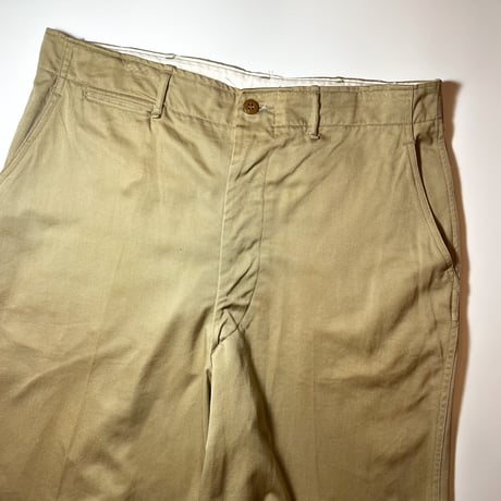 1940〜50's US.ARMY M-45 Chino Trousers
