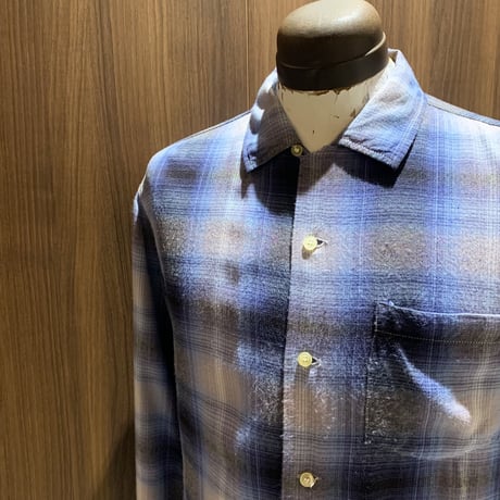 1960's TOWNCRAFT Rayon L/S Shirt