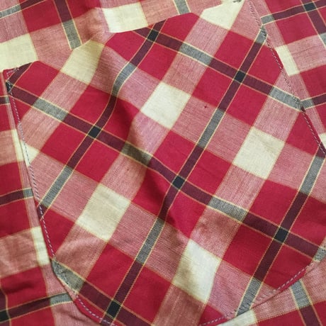 1960's DAN RIVER L/S Shirt Deadstock