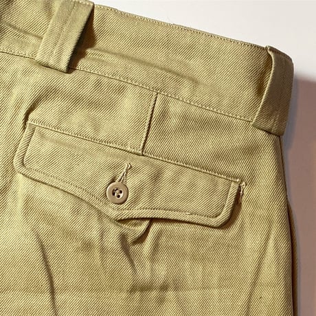 1950〜60's French Army M-52 Chino Trousers Deadstock