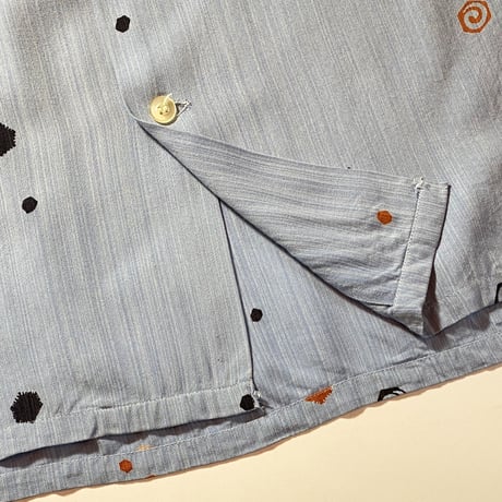 1950〜60's TOWNCRAFT Rayon L/S Shirt
