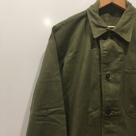 1940's〜 US.NAVY N-3 Herringbone Jacket Deadstock