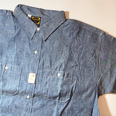 1960's WASHINGTON DEE CEE Chambray L/S Shirt Deadstock