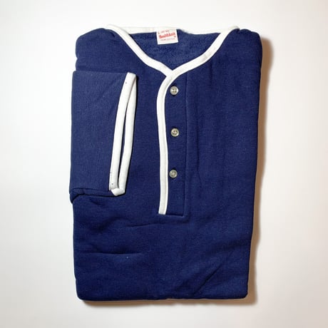 1960's Healthknit Henleyneck Sweat S/S Shirt Deadstock